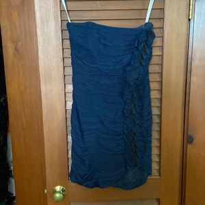 Shoshanna Navy Strapless Mini Dress